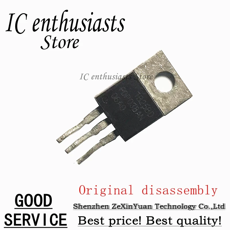 

10PCS-50PCS FDP038AN06A0 FDP038AN 06A0 60V 80A TO-220 Original disassembly