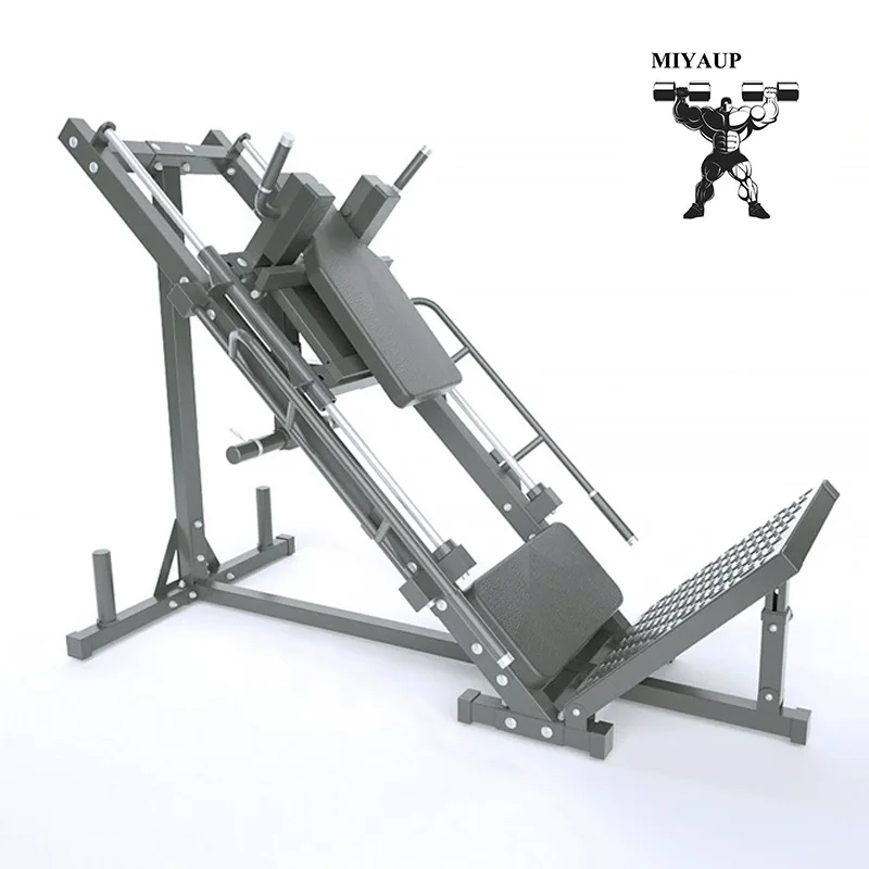 MIYAUP Dual Function Reverse Kick Machine Leg Strength Trainer Squat Commercial Gym Hakes Fitness Equipment