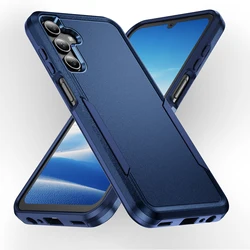 Ultimate Shockproof Armor Protective Matte Case for Galaxy A16 5G 4G (Navy Blue)