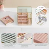 Jewelry organizer box-Tempered Glass 5-Drawer jewelry boxes for women, Large Jewelry Boxes 4