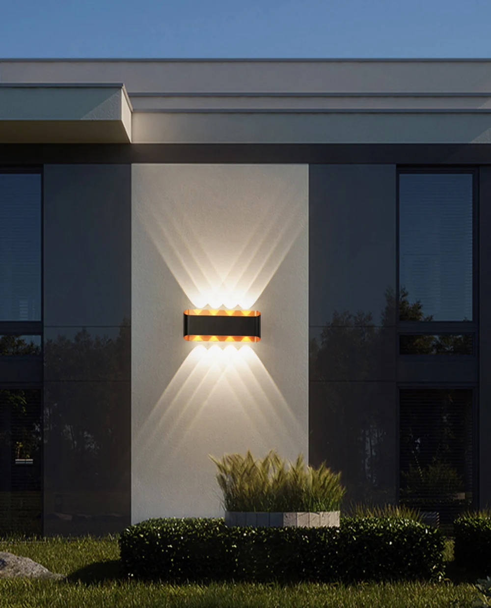 Up and Down Modern LED Wall Lamp Indoor Lighting Outdoor Lighting Waterproof IP66 Wall Lights For Gallery Light Bedroom Balcony
