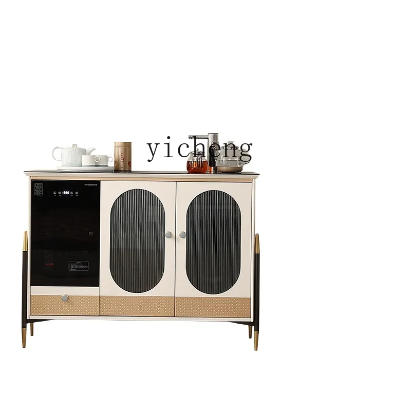 

Tqh Tea Machine Sideboard Cabinet Integrated Household Automatic Intelligent Voice with Disinfection Cabinet