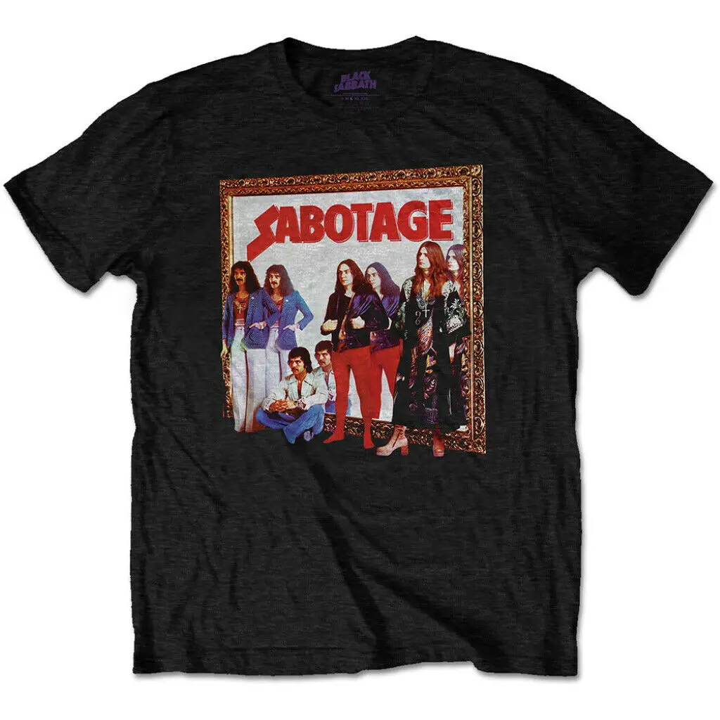 

Черная футболка Sabbath «Sabotage» (черная), новая и Официальная футболка!
