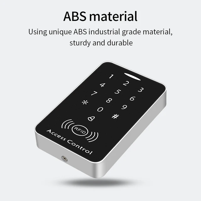 Anti-copy Encrypted Standalone Access Controller 125Khz RFID Access Control Keypad Digit Panel Card Reader For Door Lock System 3