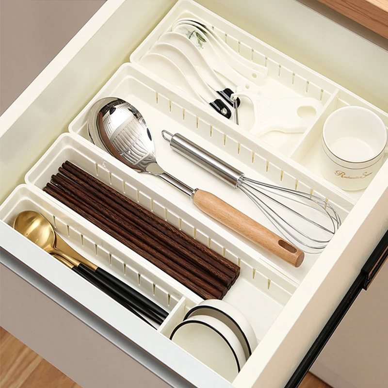 KitchencutlerystorageboxesplasticCutleryTrayHolderwith