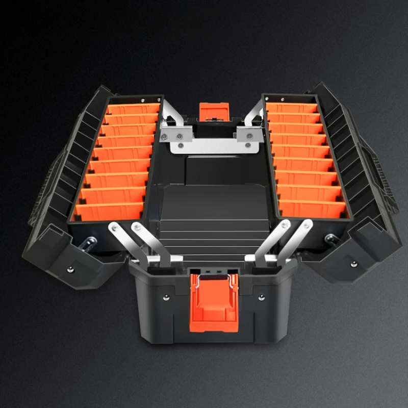 Electrician Tool Boxs Folding Tools Organizer Boxs Storage Multifunctional Automotive Mechanical Workshop Tools Accessories 2