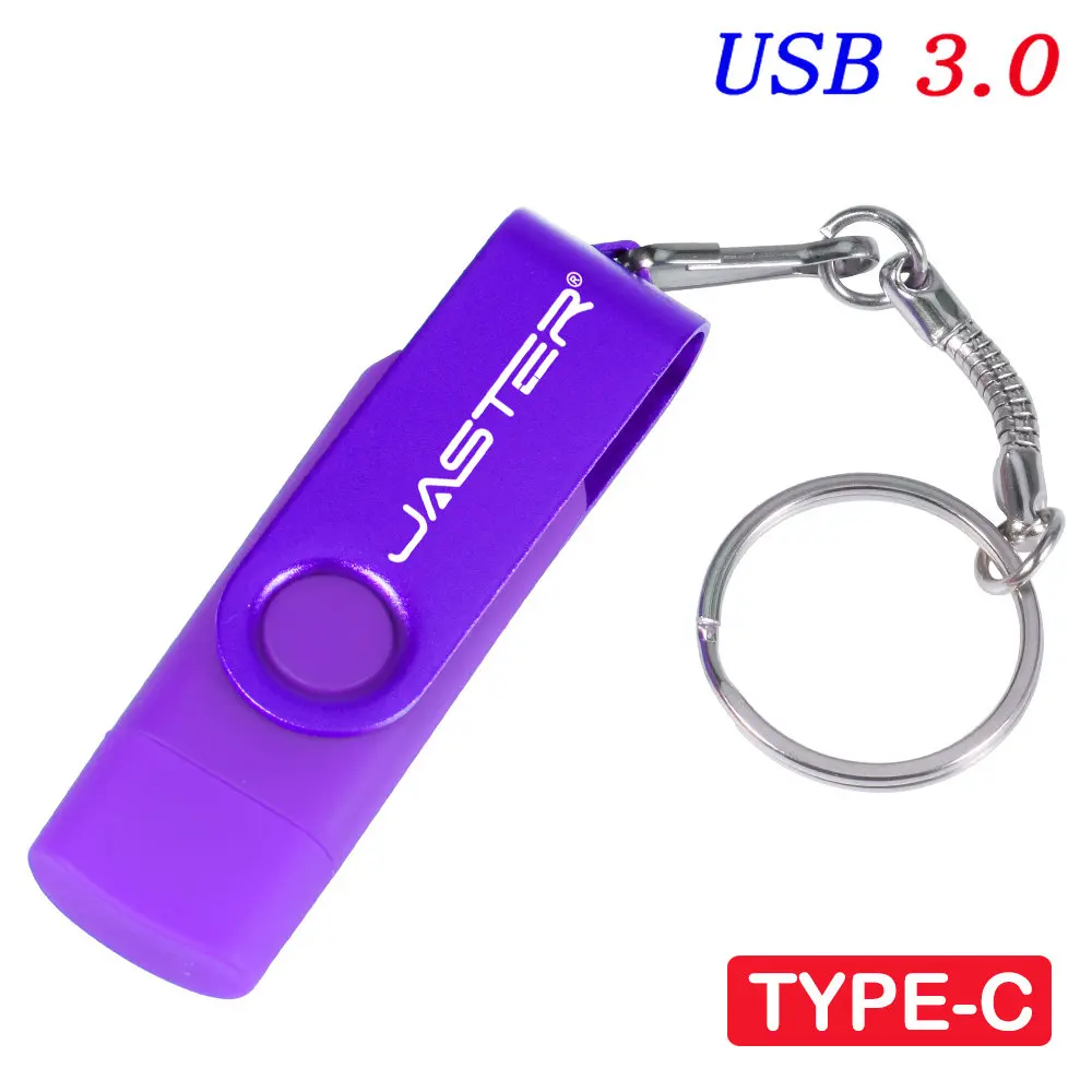 TYPE-C usb3.0 unidad flash 128GB llavero pen drive usb stick de alta  velocidad Pendrive para teléfono móvil 64GB - AliExpress