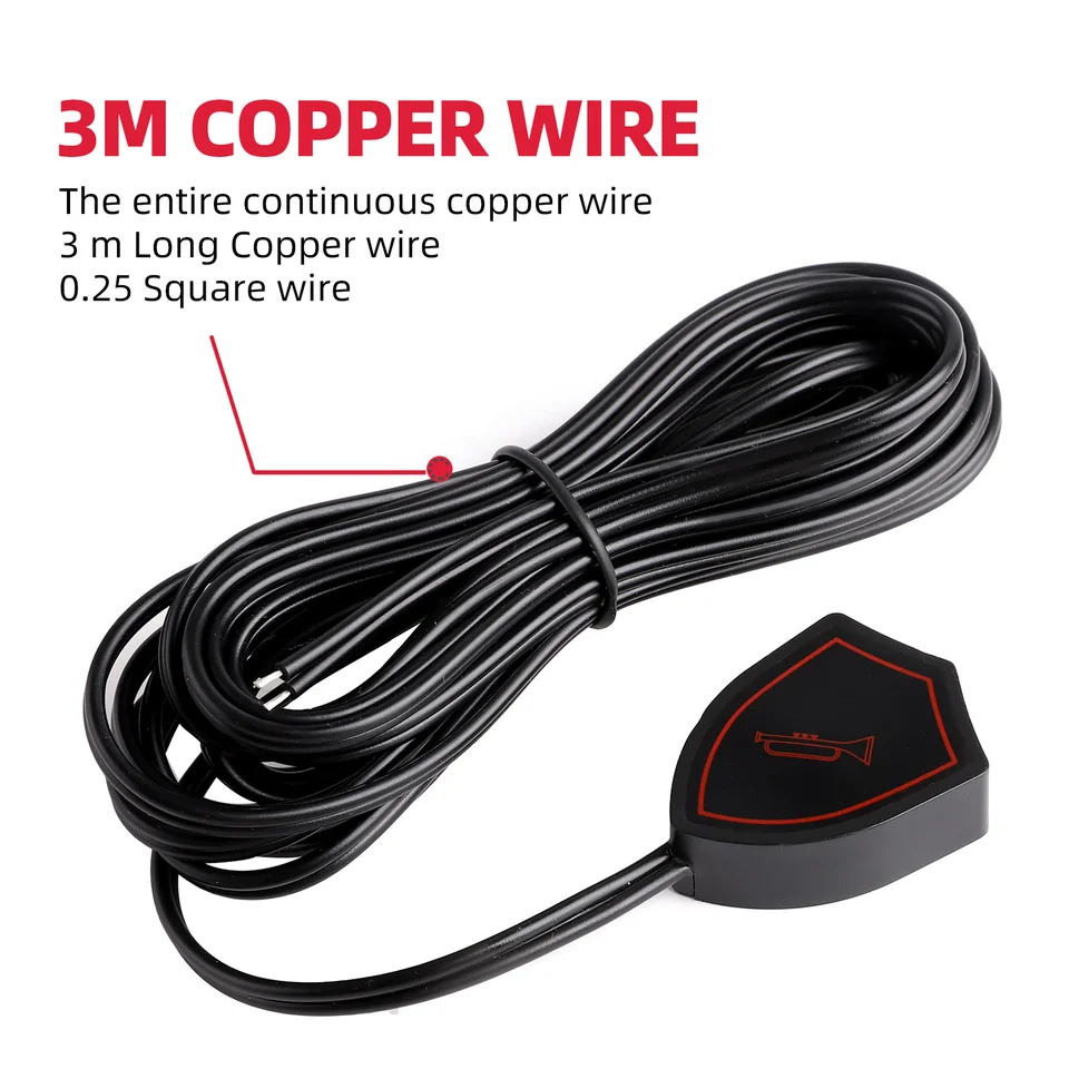 Relè Auto 12V 40A 4 Pin Con Base E Cavi, Confezione Da 2