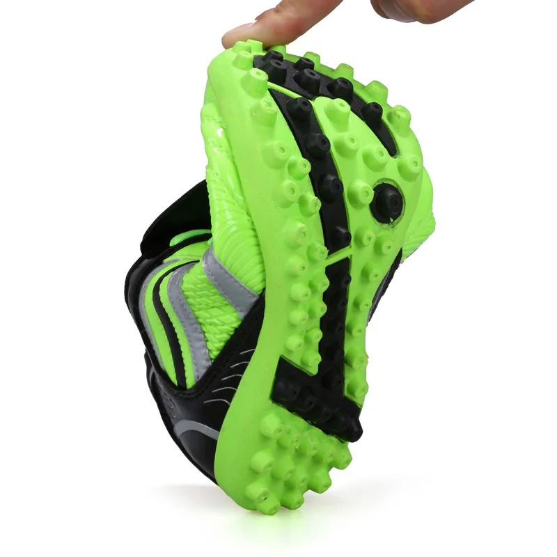 Men's High-Top Leather Soccer Cleats - Athletic Training Shoes, Comfortable Large Sizes