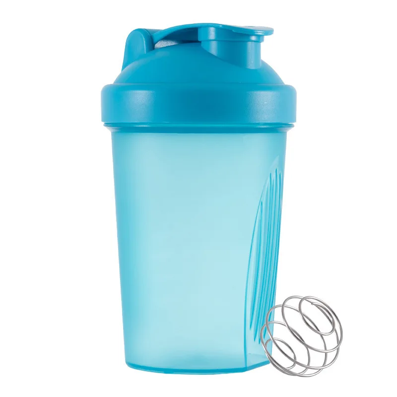 AJOYOUS 400ML Whey Protein Powder Mixing Fitness Sport Shaker Bottle Gym  Outdoor Portable Plastic Drink Cocina Cleaver