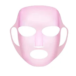 Reusable Silicone Face Mask Cover for Enhanced Moisturizing and Skincare (Pink)