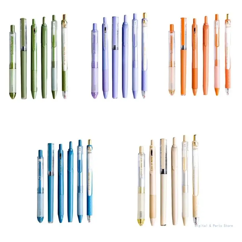 

M17F Rollerball Pen Retractable Marker Smooth to Write for Student Kid