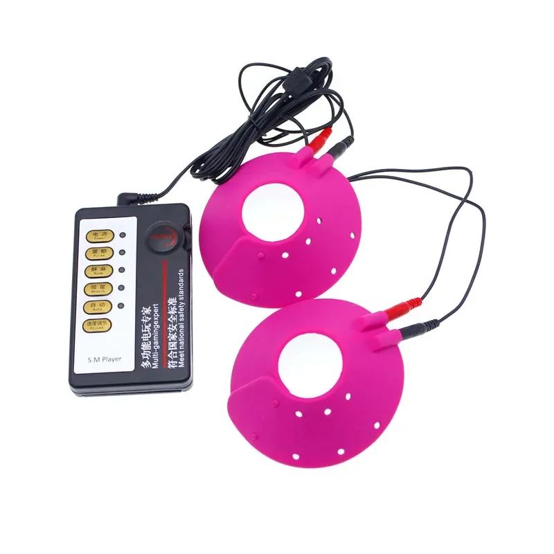 Sex Product Medical Themed Toys Sex Nipple Paste Pads Electric Shock Physiotherapy Massage Patch Pad Toys For Women