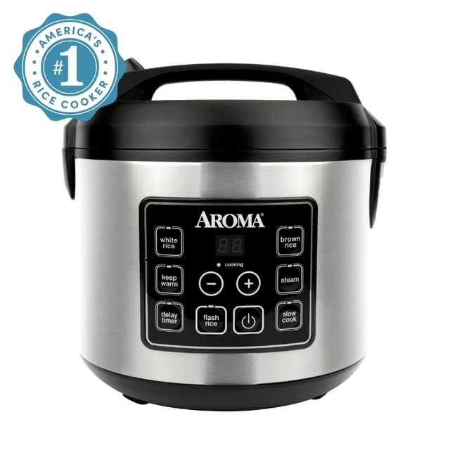 Aroma® 20-Cup Programmable Rice & Grain Cooker and Multi-Cooker - AliExpress