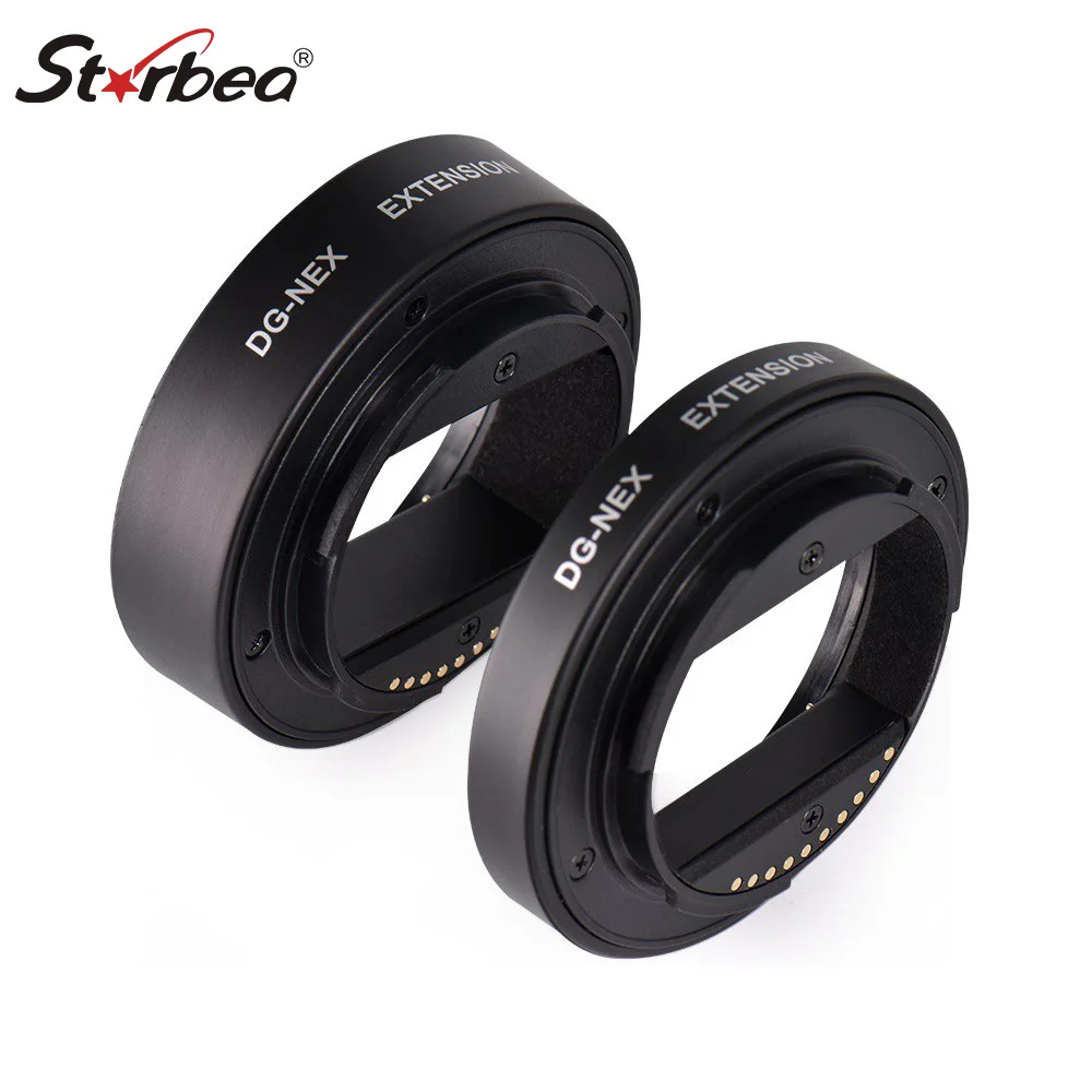 

Auto Focus Macro Extension Tube Ring 10mm 16mm for Sony E-Mount A6300 A6500 A6000 A7 A7II A7III A7SII NEX-7 NEX-6 NEX5R NEX-3N