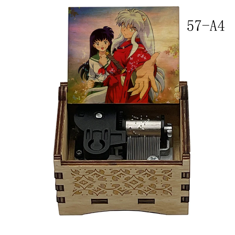 Color Print To Love's End Futari No Kimochi From InuYasha Anime Music Box Mechanism Musical Wind Up Gift for Christmas New Year