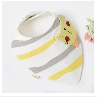 26*31cm Cute Baby Bibs Cotton Bandana Bibs Soft Triangle Towel Feeding Baby Newborn Burp Cloths Cartoon  Baby Girls Boys Stuff