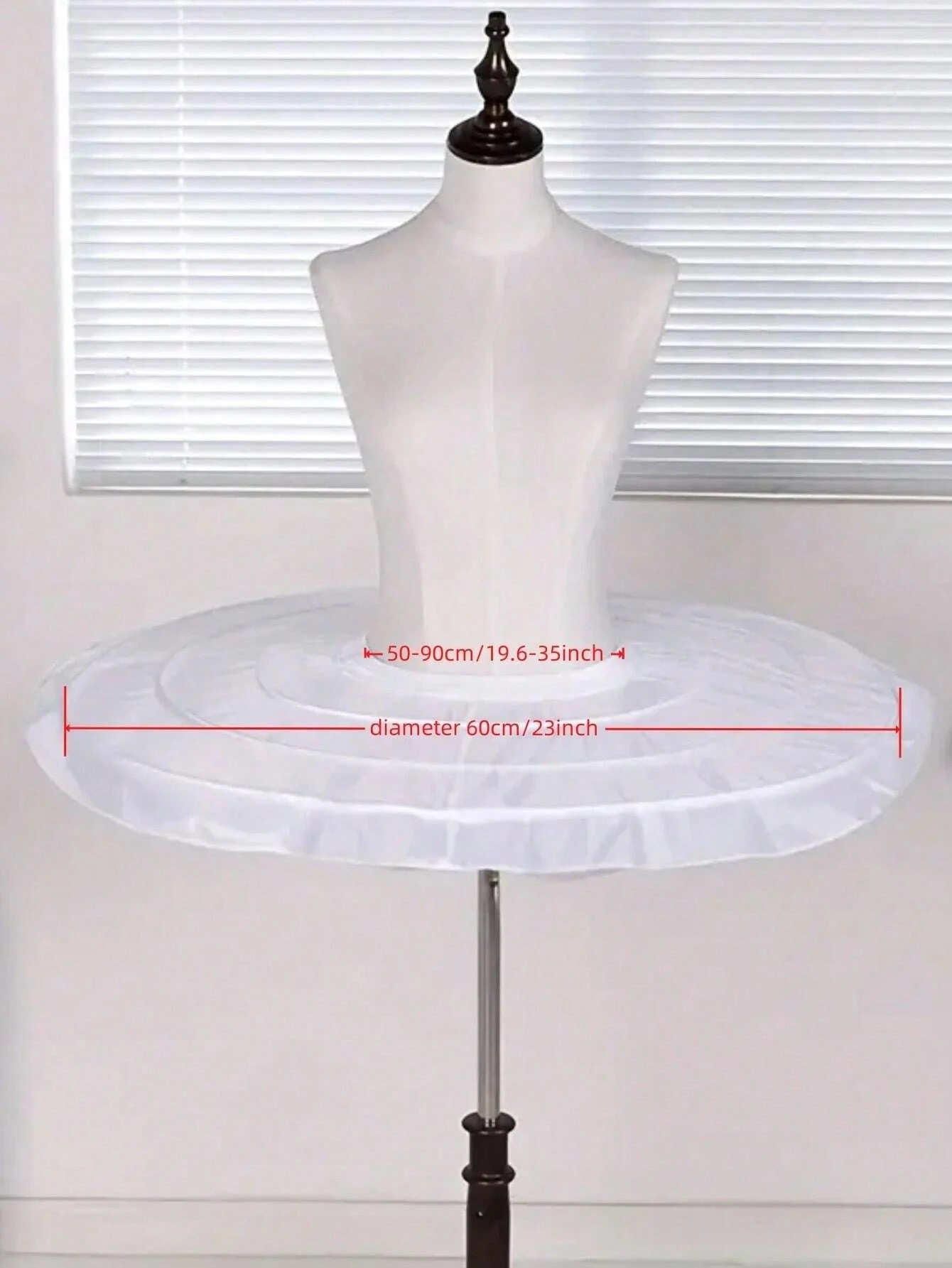 Petticoat Skirt Petticoat Underskirt Wedding Underskirt Lolita Petticoat Wedding Petticoat Ball Gown Ballet Underskirt Short Dress Cosplay Petticoat Three Bones Puffy Lolita Petticoat Rockabilly Crinoline