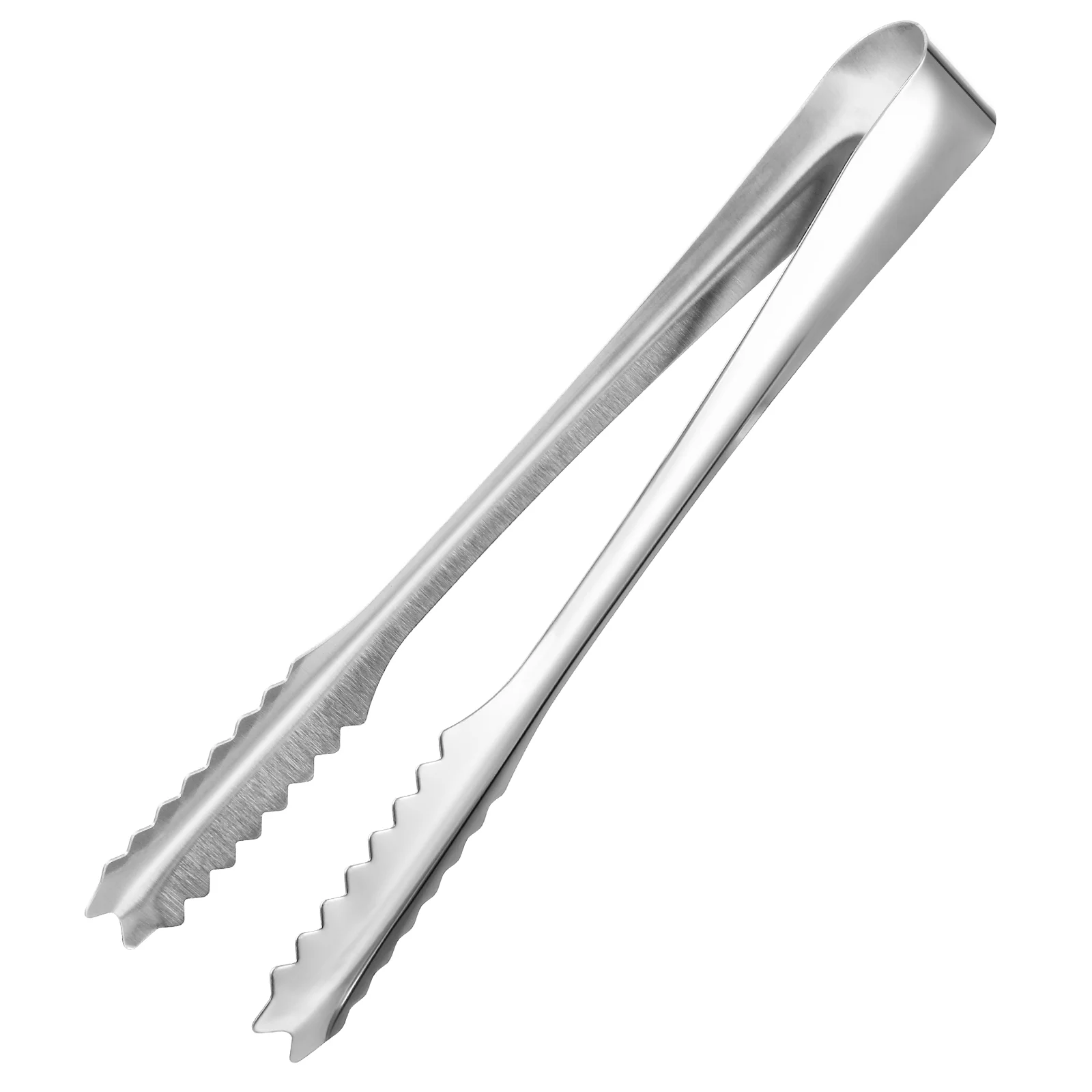 

Tainless Steel Toothed Ice Hockey Clip BBQ Food Tongs Cake Bread Grill Steak Meat Clamp Hockey Clip Bar Kitchen Tools