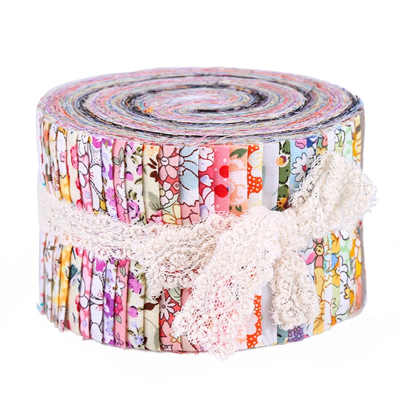 Dailylike 36pcs /roll Jelly Roll Strips Fabric For Patchwork Needlework