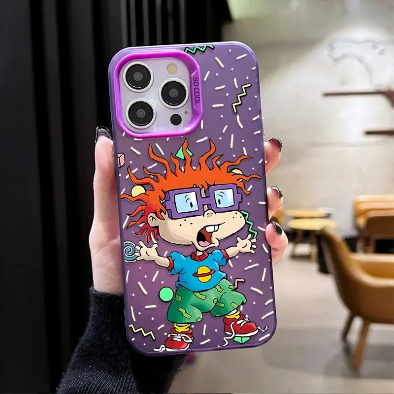 Cartoon Funny Rugrats Anti-Fall Matte Phone Case