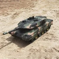 New Henglong 1/24 Scale Abrams M1a2 Us Battle Tanks Airsoft Panzer Rc Model Remote Control Military Vehicle Combat Children Gift 1