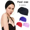 breathable swimming capElastic Nylon Turban Pool Bathing Hats For Outdoor Sports Yoga Elastic Polyeste Indian Turban Head scarf 1
