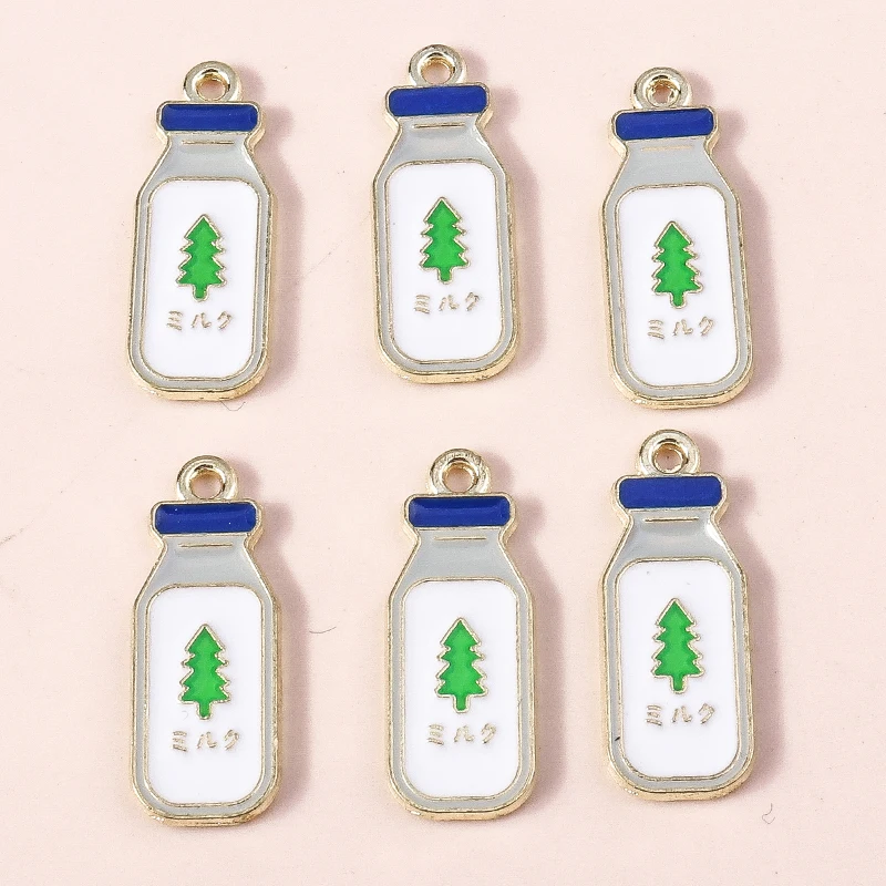 20 Stück süße Getränk Charms Emaille Sommer Eis Popsicle Charms Anhänger für Schmuckherstellung Halsketten Ohrringe DIY Handwerk Versorgung – Detail 7