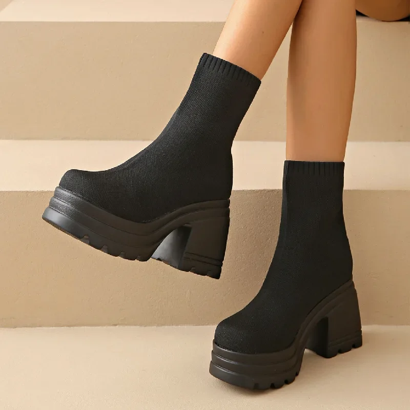 Embroidered Kickin' Booties in Dark Teal main image 1
