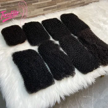 Premium 100% Human Hair Afro Kinky Bulk Human Hair Dirty Braid Hair Extensions Package 50g Used for Atural Braiding 1