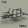 In Stock TWOLF KIT TW-715 1/10 RC Off-road Vehicles 2Speed Transmission Full Metal CNC Control Crawler Car Sound Toys Model 6