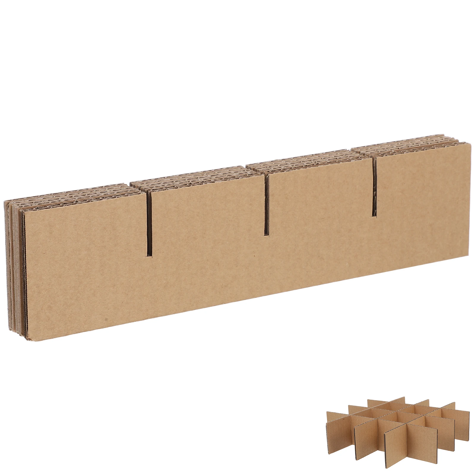 6pcs Shipping Carton Dividers Protective Grid Packaging Box Separator ...