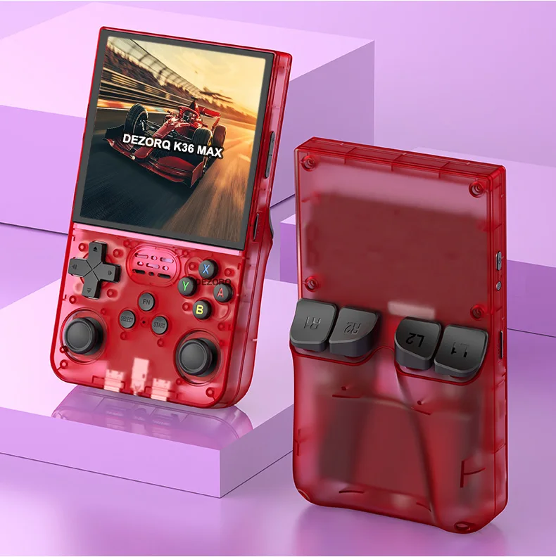 4.0-inch K36 Max Portable Retro Handheld Game Console Allwinner