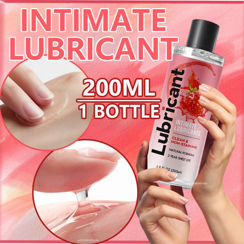 

200ml Anal Lubricant Of Sex Water Based Vaginal Oil Intimate Lubrications Gel Body Massge Spa Man Woman Gay For Couples Lube 18