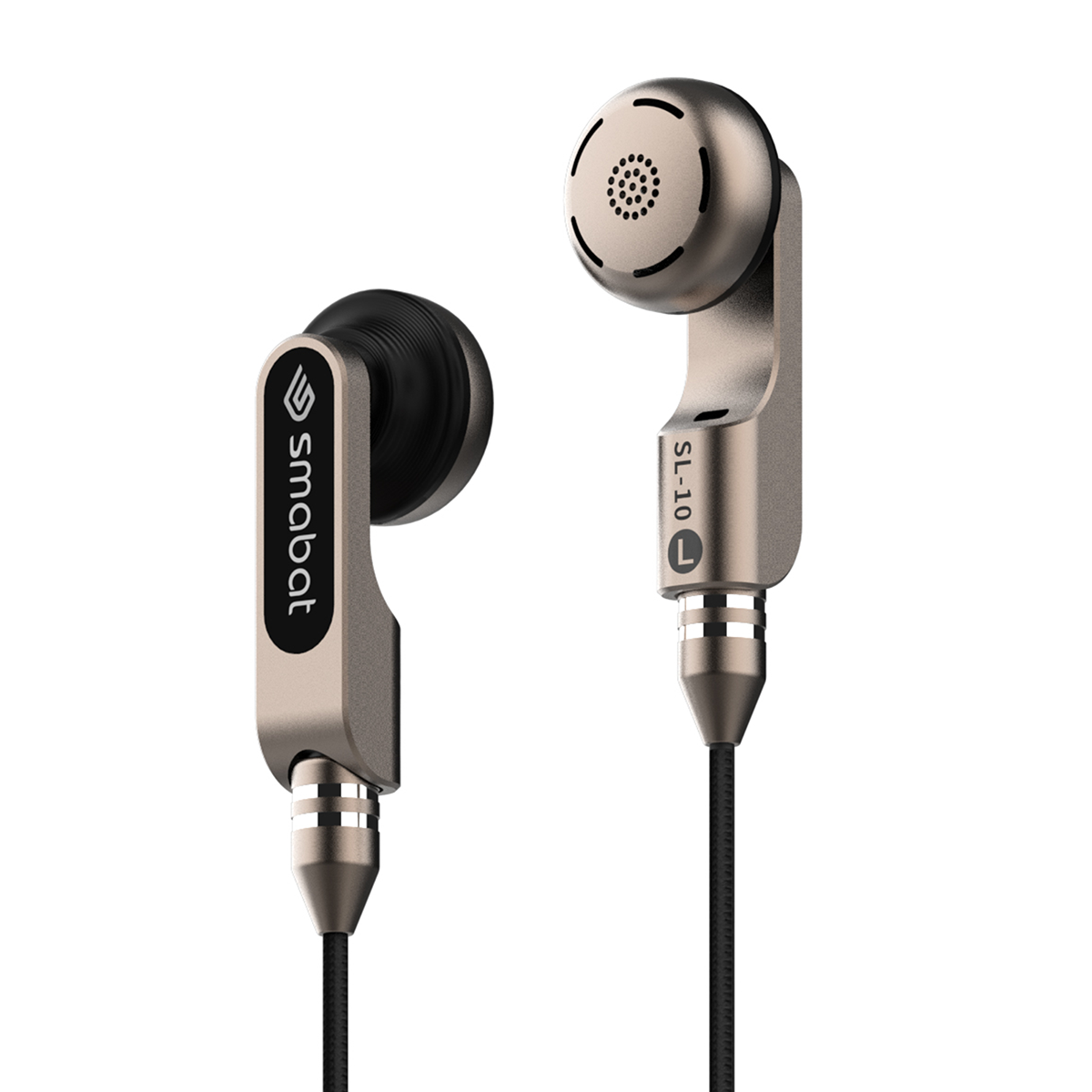 Smabat SL10 In Ear Monitors Two-way Dual-motion Coil Detachable MMCX 3.5mm/ CX31993 HD Digital DAC Type-C Plug  Wired HiFi IEM