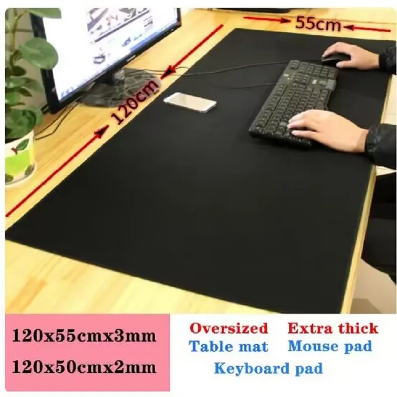WESAPPA  ӿ 콺 е, 繫 ִϸ̼ å ̺  Ű, CS GO DOTA ̸ӿ  Ʈ, XXL, 120cm x 60cm