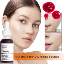 

The AHA 30% + BHA 2% Peeling Solution Original Ordinary 30ml Acne Removing Serum Repair Hyaluronic Acid Face Skin Care