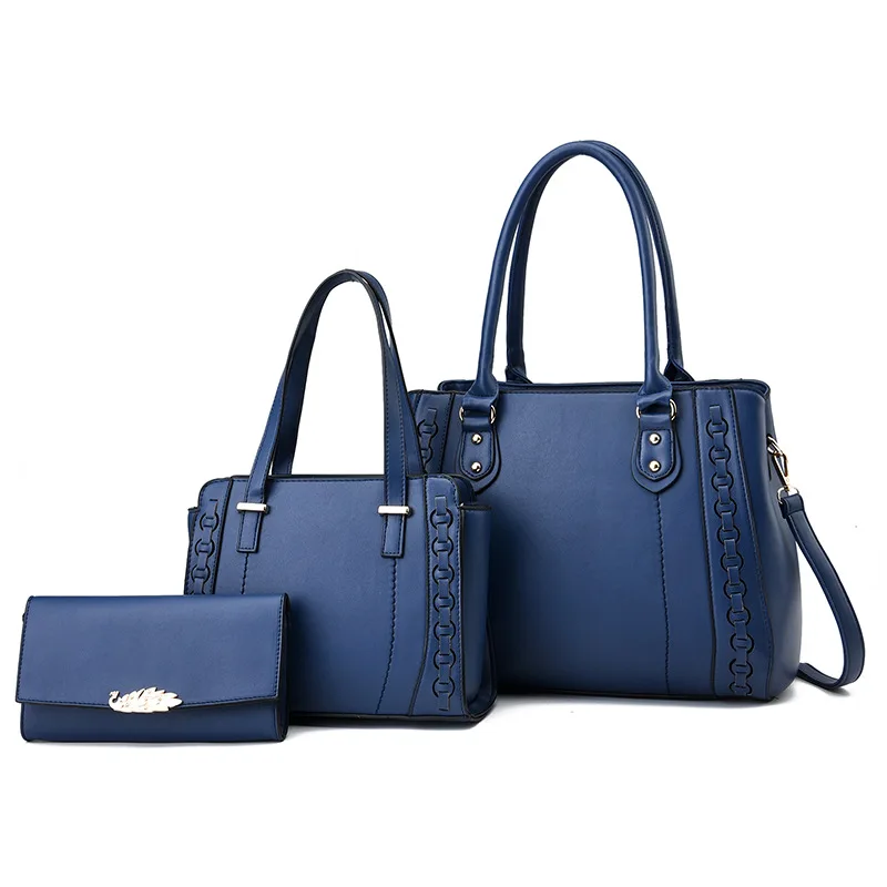 

New Large Capacity High Quality Women's Handheld Shoulder Bag Fashionable and Luxury Three Piece Set Crossbody Mother Bag Women