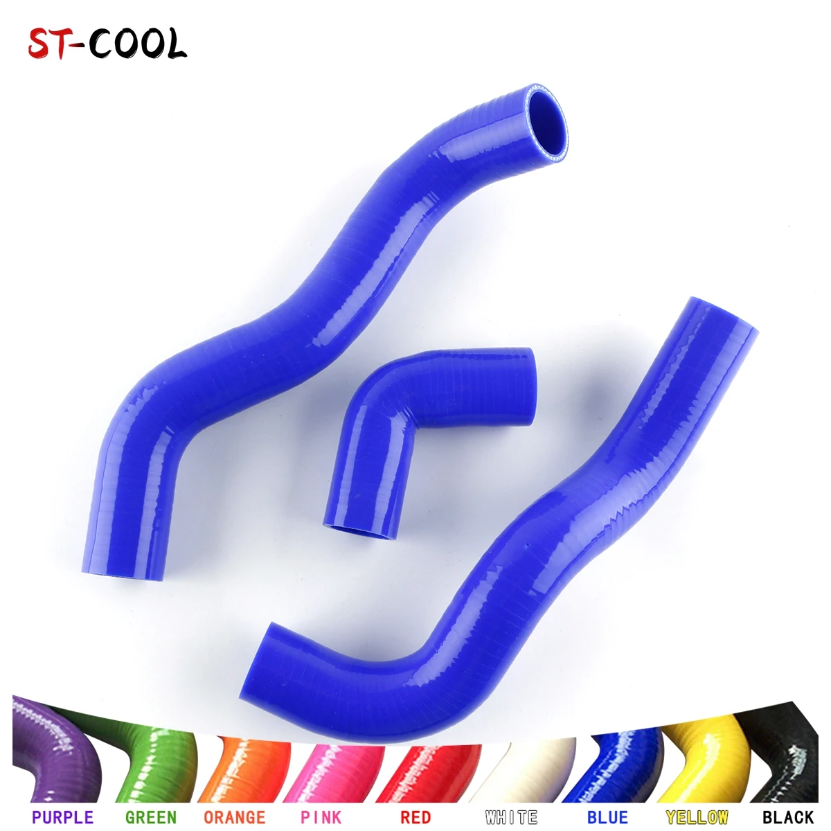 

For 1985-1991 Fiat Uno Turbo IE 1.3 MK1 Silicone Radiator Hoses Pipes Tubes Kit 3Pcs 10 Colors