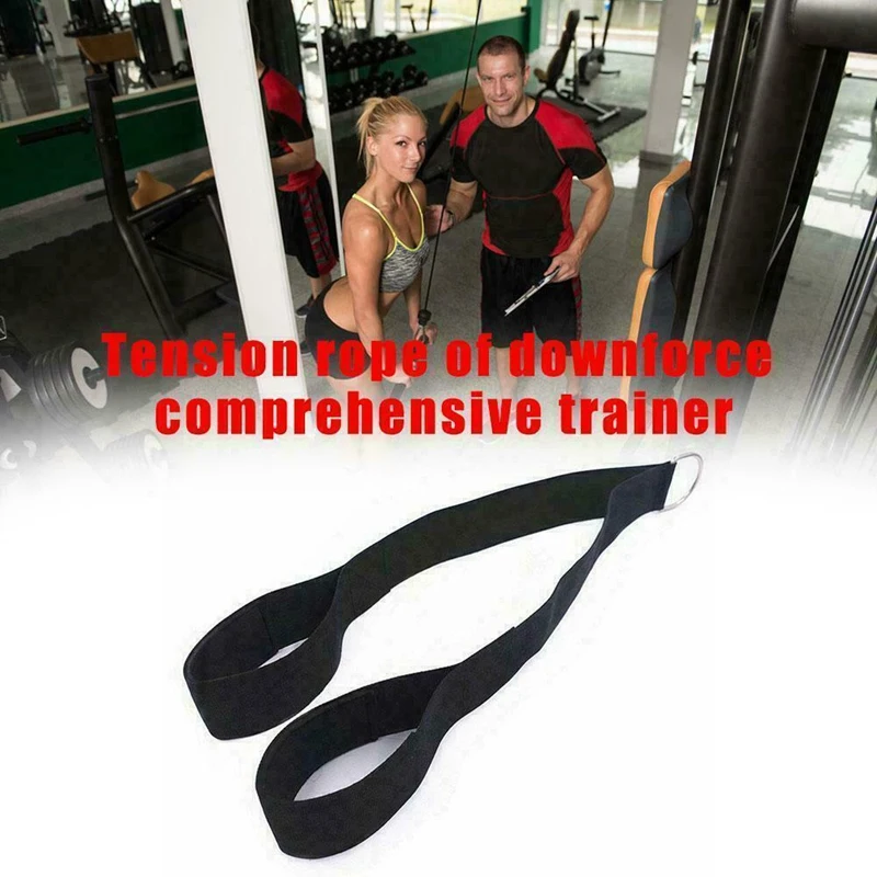 

Top!-Triceps Training Device Rope Nylon Pull Down Cord For Muscle Training Fitness Bodybuilding Exercise Workout