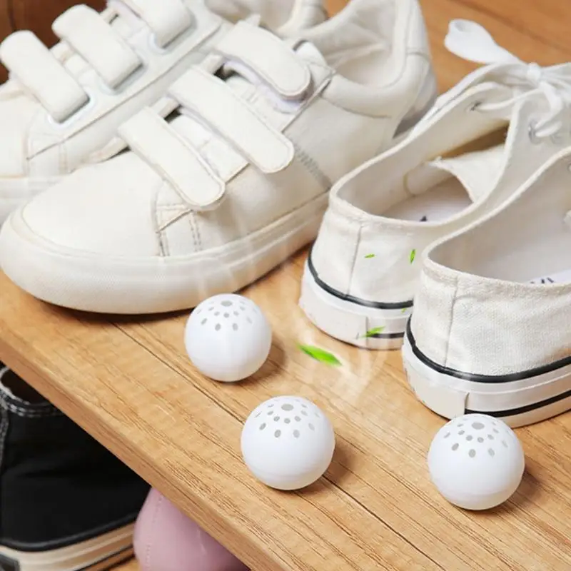 N80B Foot Odor Controls Balls Shoe Deodorizer Balls Reusable Shoe Odor for Cabinet