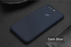 HereCase Ultra - Thin Soft Matte Flexible Slim Gel Back Cover for Honor 8X (Dark Blue)