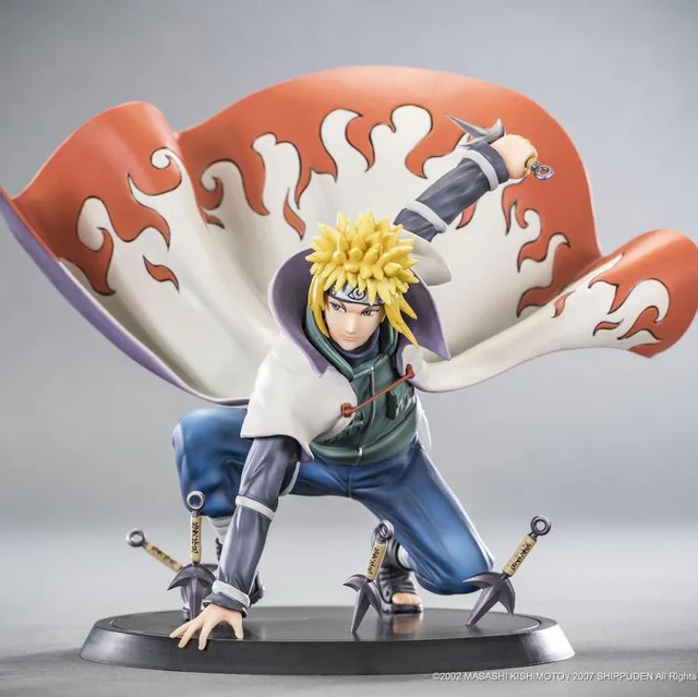 Action Figure Minato Namikaze o quarto Hokage: Detalhes Incríveis