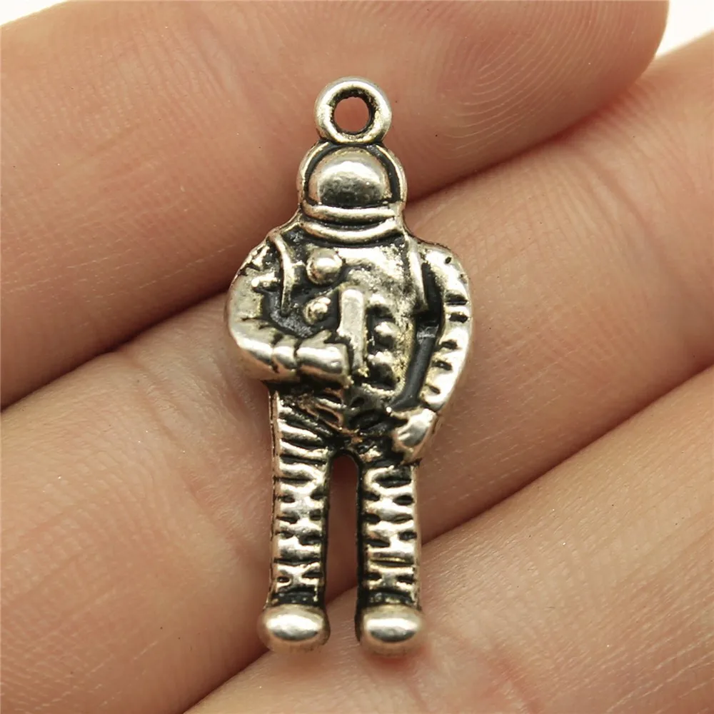 10pcs UFO Astronaut Stars Rocket Space Charms Pendant For DIY Bracelets & Necklaces Jewelry Making 