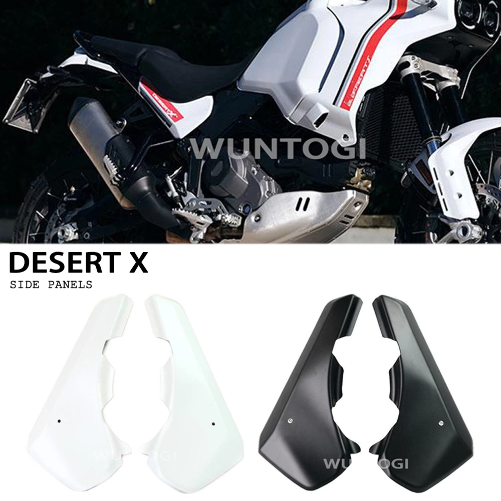 

For Ducati Desert X DesertX 2022 2023 Motorcycle Accessories Side Fairing Cover Panel Protector Pair Of Body Protection Cover