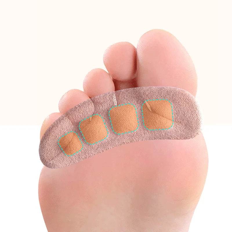 Soft Silicone Pads for Women's Shoes Anti-Slip Forefoot Insert Pad Heel Liner Gel Insoles for Heels Sandals Non-slip Foot