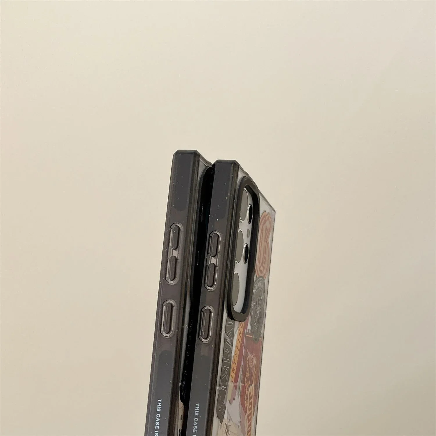 Ticket MagSafe Acrylic Black Border Magnetic Phone Case for Samsung Galaxy S22 U S23 Ultra S24 Ultra Cover Protective Shell