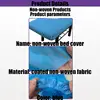 Massage Table Sheets Blue Oil-proof Non-woven Sheets 5X Massage Table Blanket Spa Sheets For Esthetician Bed Massage Bed Cover 5