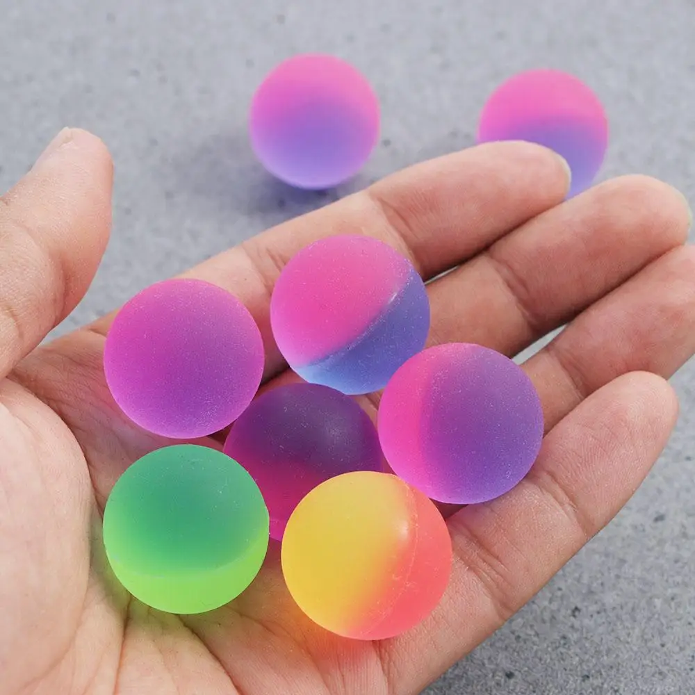 Anti Stress 10Pcs Children Funny toy Elastic Jumping Balls Bouncy Toys Toy Balls Bouncy Ball