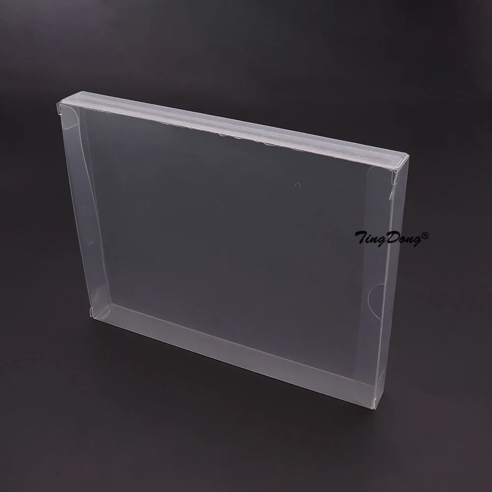 1pcs Clear transparent box cover For PS5 For PS4 For PS3  game card collection display storage PET protective box